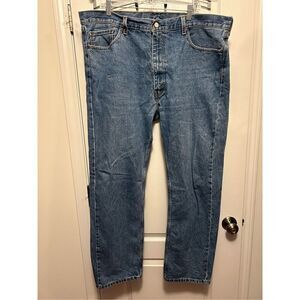 Levi Strauss & Co. 505 men’s W42 X L32 blue denim straight leg classic